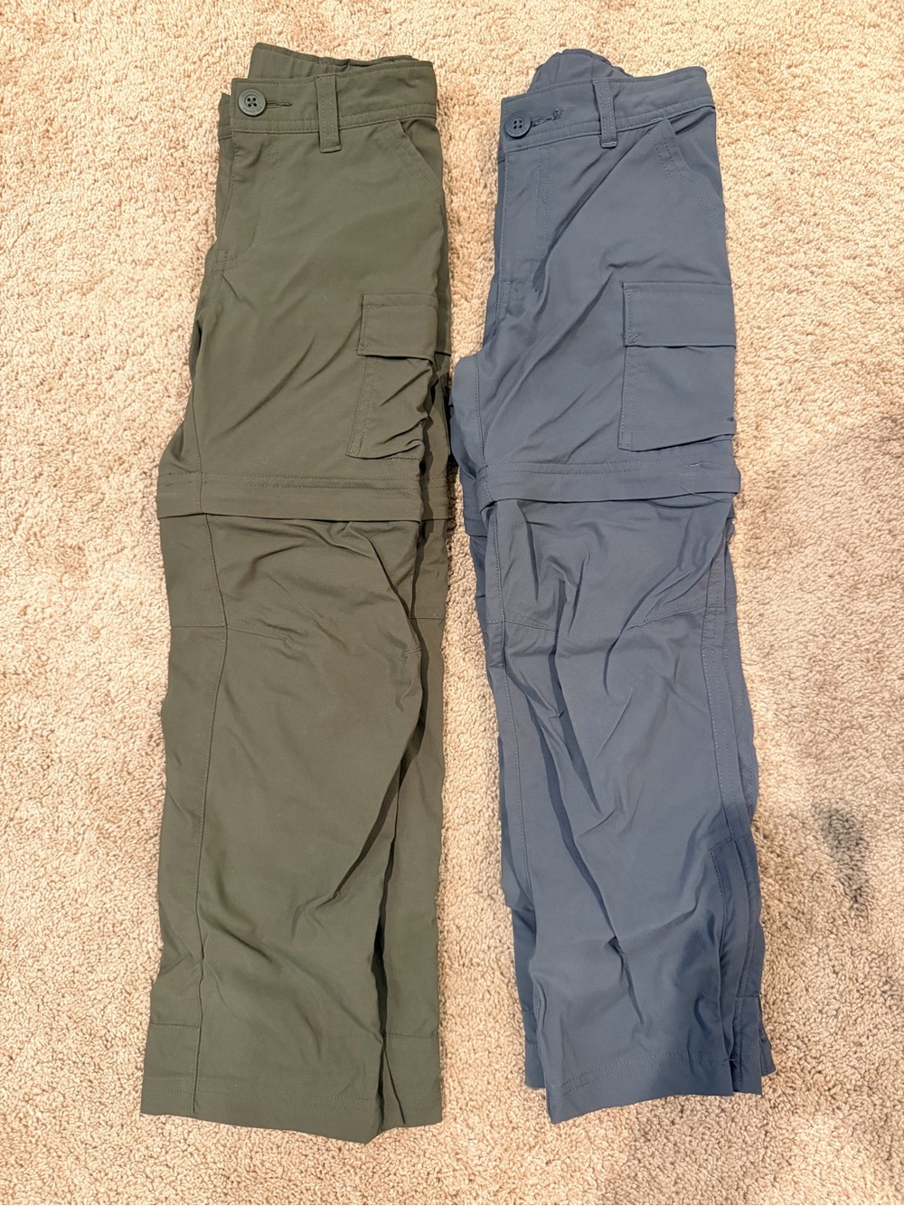 REI Kids Convertible SAHARA pants bundle